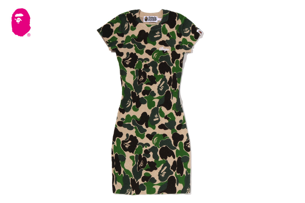 ABC CAMO BAPE LOGO RIB ONEPIECE | bape.com