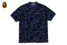 COLOR CAMO LARGE APE HEAD RELAXED FIT POLO SHIRT