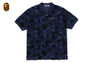 COLOR CAMO LARGE APE HEAD RELAXED FIT POLO SHIRT
