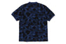 COLOR CAMO LARGE APE HEAD RELAXED FIT POLO SHIRT