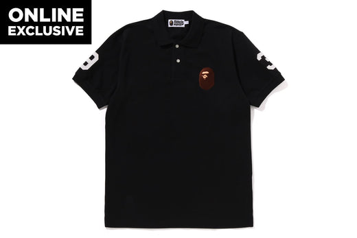 新品　A Bathing Ape ポロシャツ A BATHING APE ポロシャツ LARGE HEAD POLO BAPEC メンズ