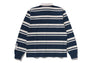 【 BAPE X MOUSSY 】STRIPED RUGBY L/S SHIRT