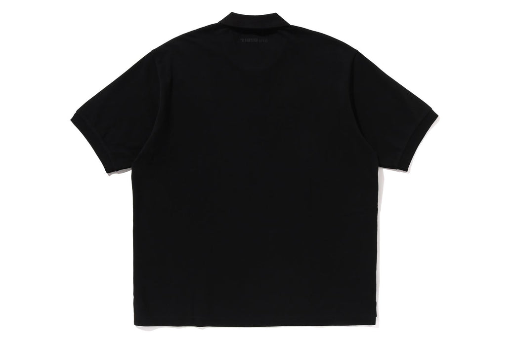 A Bathing Ape ワンポイント ポロ A BATHING APE® Milo One Point Stripe Relaxed Fit Polo | Bape