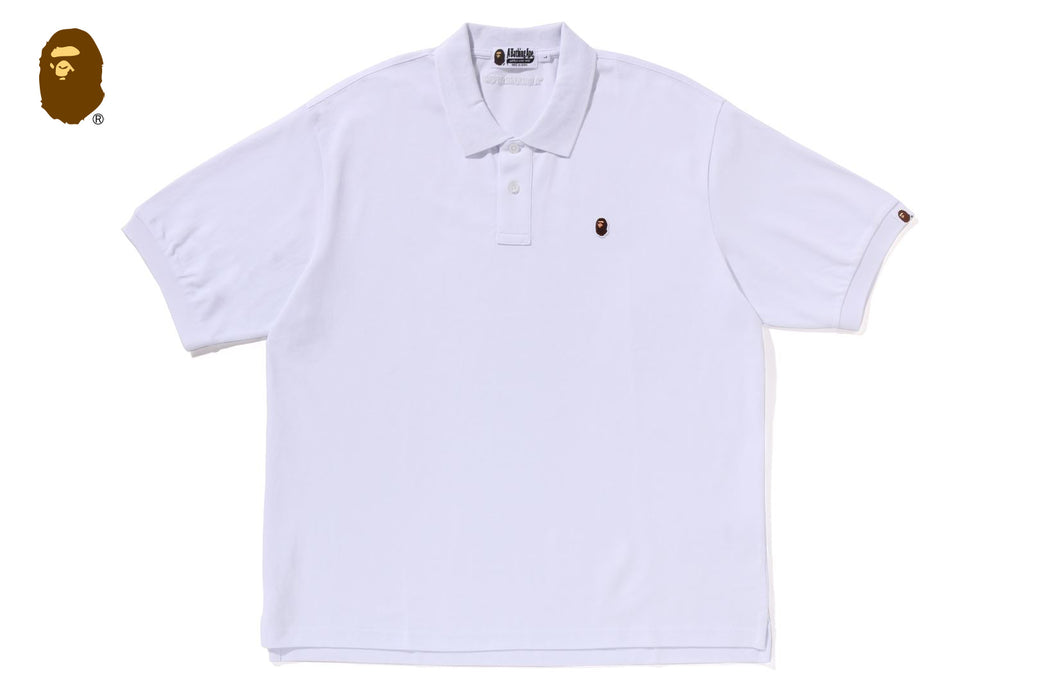 A Bathing Ape ワンポイント ポロ A BATHING APE® Milo One Point Stripe Relaxed Fit Polo | Bape