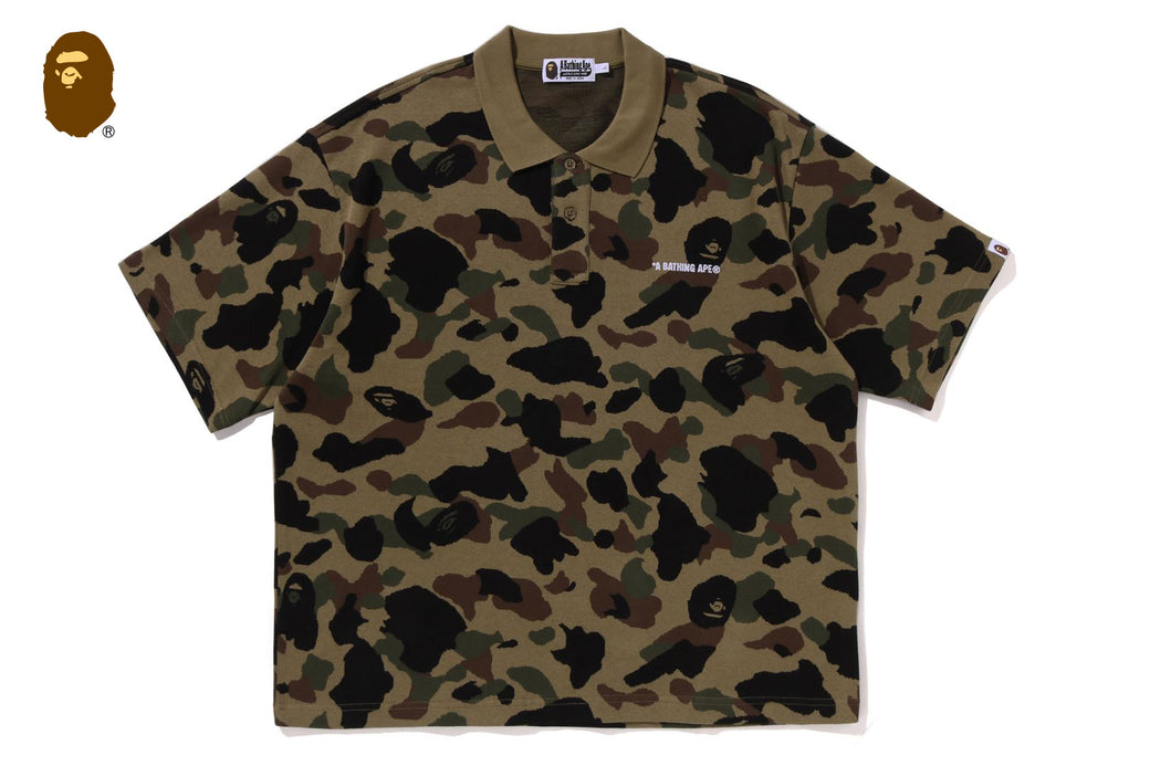 BAPE 1ST CAMO ONE POINT POLO最終値下げ‼️ BAPE 1st Camo One Point Relaxed Fit Polo Youth Size 110 Kids