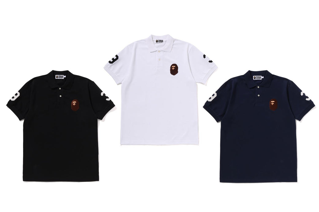 LARGE APE HEAD POLO BAPEC | bape.com