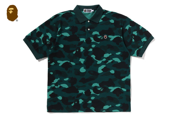 COLOR CAMO ONE POINT RELAXED FIT POLO | bape.com