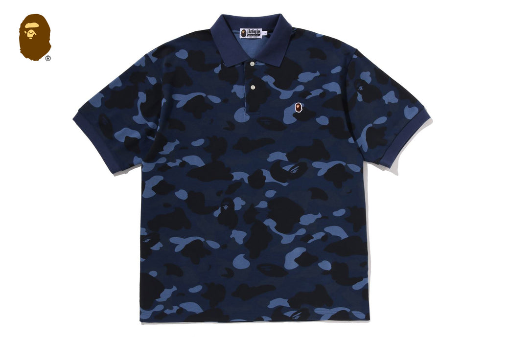 COLOR CAMO ONE POINT RELAXED FIT POLO | bape.com