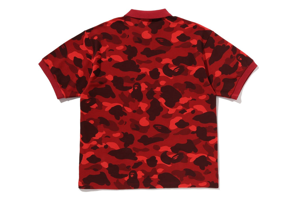 COLOR CAMO ONE POINT RELAXED FIT POLO | bape.com