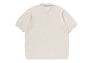 SOLID CAMO JACQUARD RELAXED FIT POLO SHIRT
