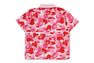 ABC CAMO CROPPED POLO SHIRT