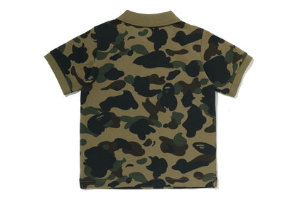 1ST CAMO ONE POINT POLO SHIRT