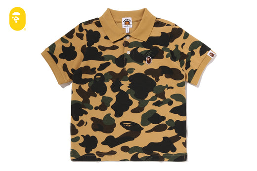 1ST CAMO ONE POINT POLO SHIRT | bape.com