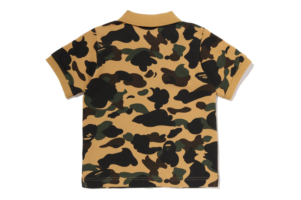 1ST CAMO ONE POINT POLO SHIRT | bape.com