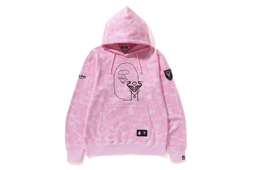 【 BAPE X INTER MIAMI CF 】CAMO PULLOVER HOODIE