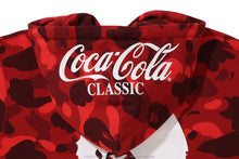 【 BAPE X Coca-Cola 】COLOR CAMO APE HEAD PULLOVER HOODIE
