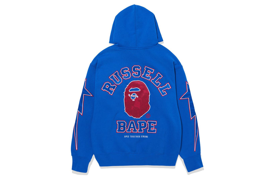 【 BAPE X RUSSELL 】PULLOVER HOODIE