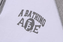 A BATHING APE HALF ZIP PULLOVER HOODIE