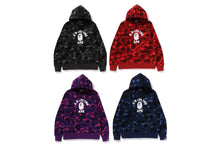 COLOR CAMO COLLEGE PULLOVER HOODIE