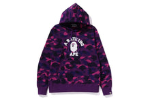 COLOR CAMO COLLEGE PULLOVER HOODIE