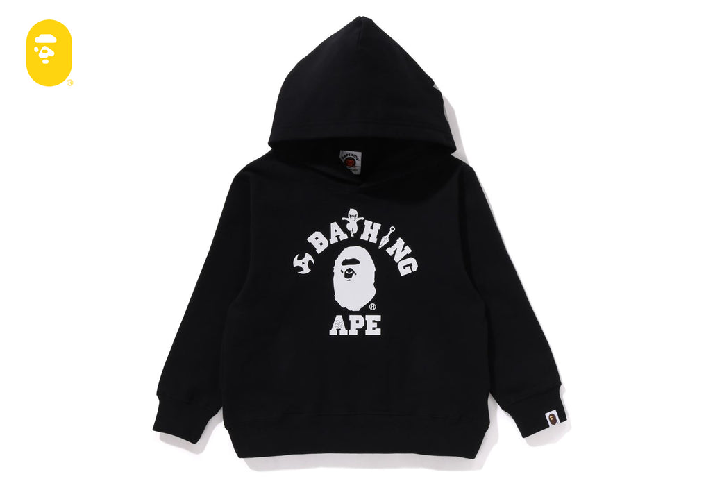 NINJA COLLEGE PULLOVER HOODIE | bape.com