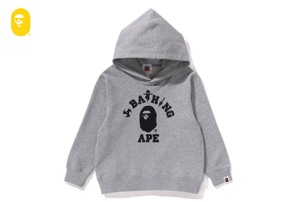 NINJA COLLEGE PULLOVER HOODIE | bape.com