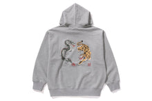 JAPAN CULTURE TIGER AND DRAGON PULLOVER HOODIE