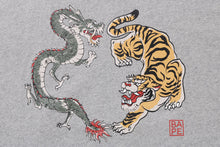 JAPAN CULTURE TIGER AND DRAGON PULLOVER HOODIE