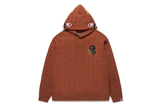 【 BAPE X MCM 】SHARK PULLOVER HOODIE