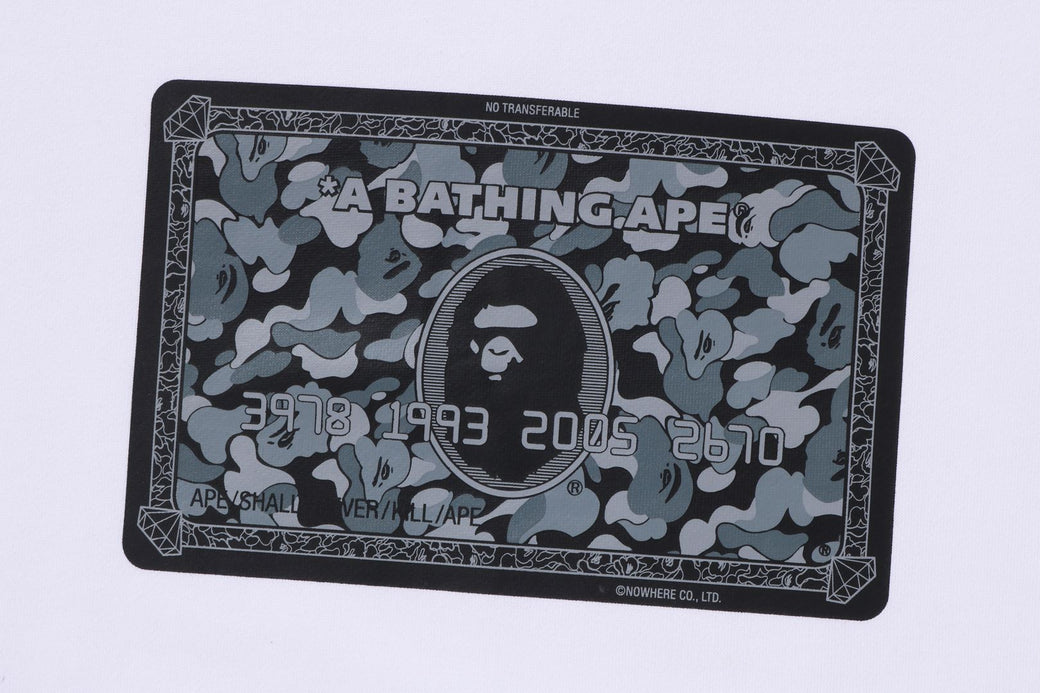 BAPE CARD PULLOVER HOODIE