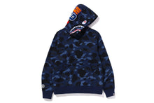 COLOR CAMO SHARK PULLOVER HOODIE