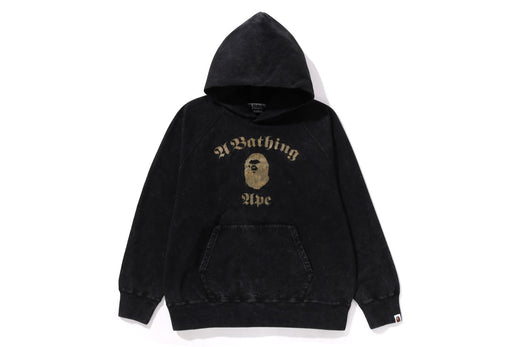 A BATHING APE OVERDYE PULLOVER RELAXED FIT HOODIE | bape.com