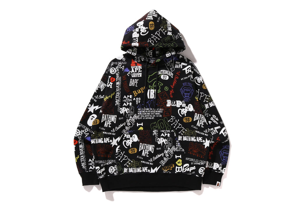 HAND DRAW PULLOVER HOODIE