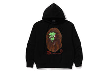 BAPE HORROR MAD FACE RELAXED FIT PULLOVER HOODIE