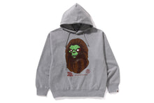 BAPE HORROR MAD FACE RELAXED FIT PULLOVER HOODIE