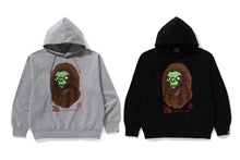 BAPE HORROR MAD FACE RELAXED FIT PULLOVER HOODIE