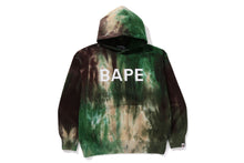 ICE DYE BAPE RELAXED FIT PULLOVER HOODIE