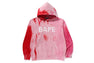 ICE DYE BAPE RELAXED FIT PULLOVER HOODIE