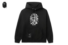 BAPE BLACK CRYSTAL LOGO HOODIE