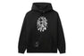 BAPE BLACK CRYSTAL LOGO HOODIE