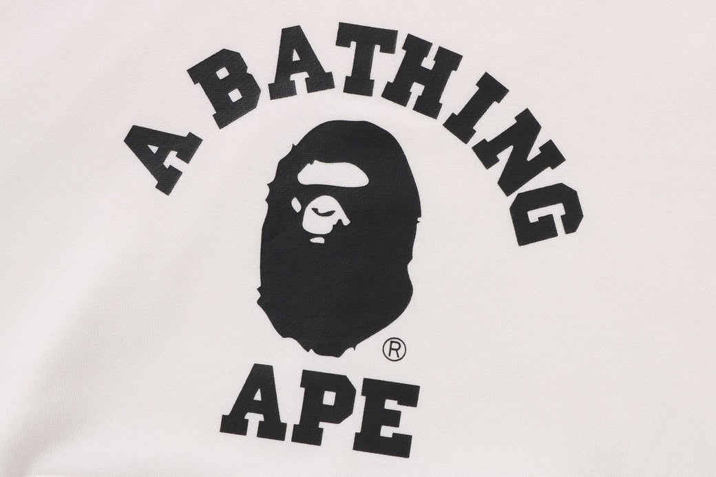 COLLEGE PULLOVER HOODIE | bape.com