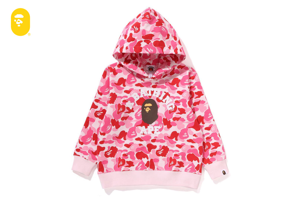 ABC CAMO COLLEGE PULLOVER HOODIE | bape.com