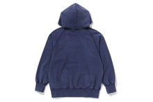 WASHED EFFECT RELAXED FIT PULLOVER HOODIE