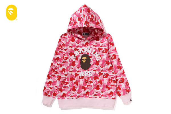 ABC CAMO COLLEGE PULLOVER HOODIE | bape.com