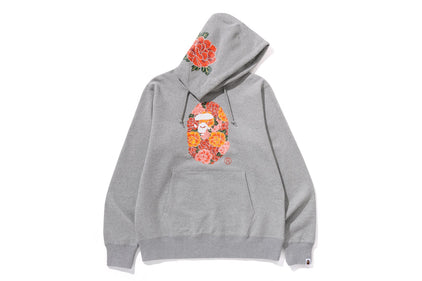 JAPANESE PEONY PULLOVER HOODIE