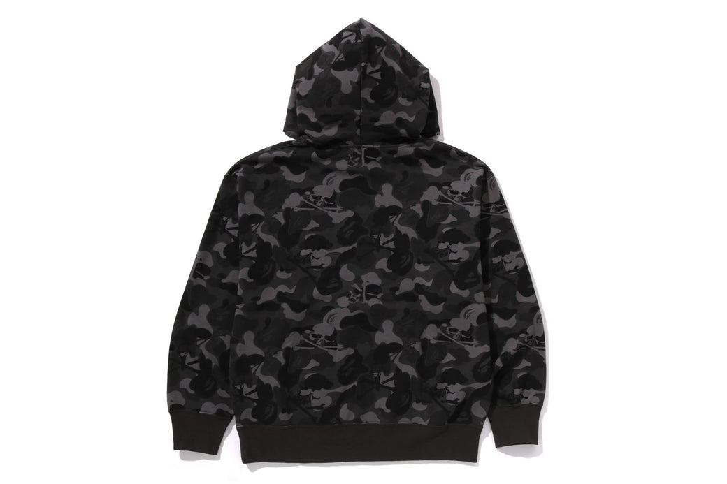 BAPE X MMJ 】SKULL CAMO RELAXED FIT PULLOVER HOODIE 14TH