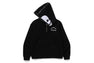 【 BAPE X NBHD 】TWO FACE HALF ZIP PULLOVER HOODIE