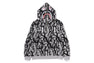 【 BAPE X NBHD 】TRIAL CAMO TWO FACE HALF ZIP PULLOVER HOODIE