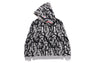 【 BAPE X NBHD 】TRIAL CAMO TWO FACE HALF ZIP PULLOVER HOODIE