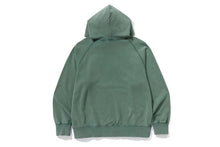 WASHED EFFECT RELAXED FIT PULLOVER HOODIE